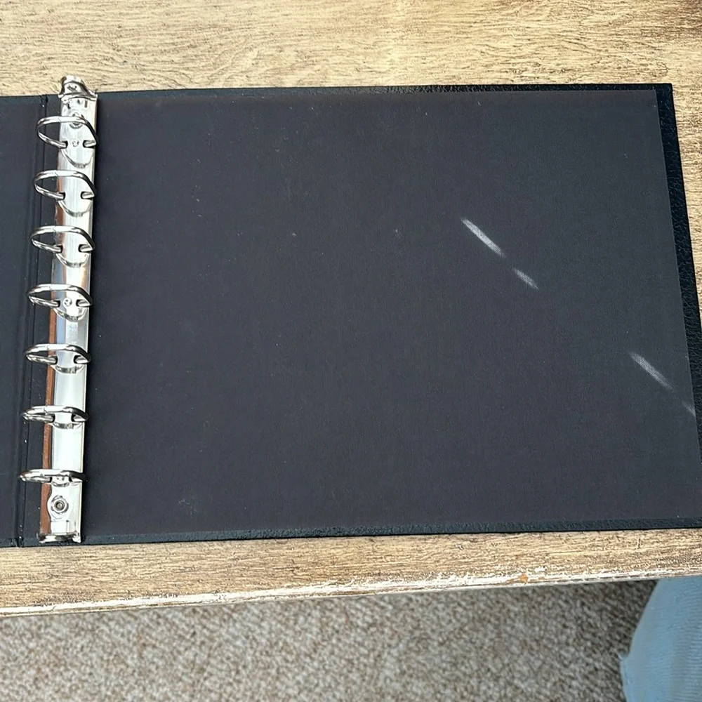 Hardcover Checkbook binder